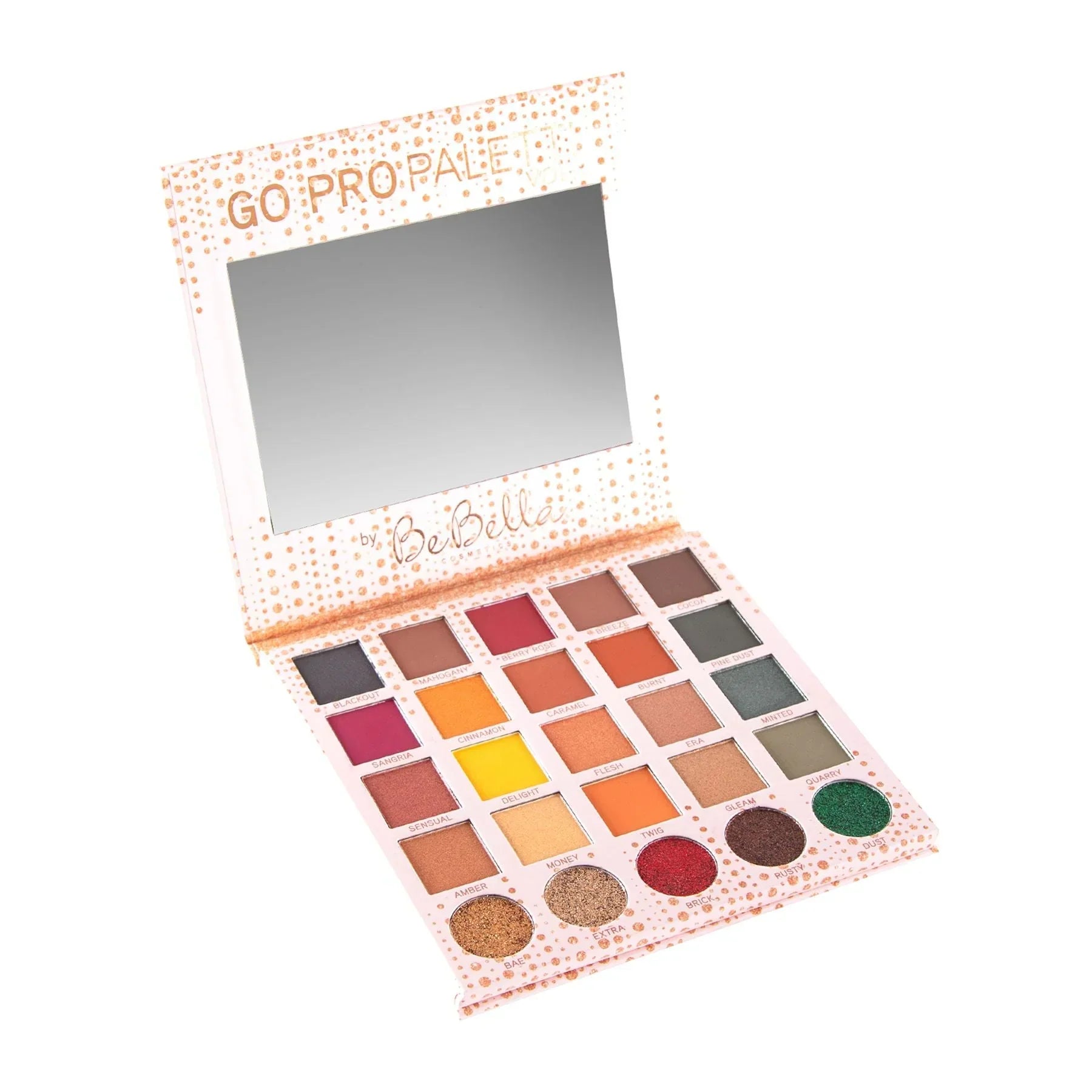 Go Pro Volume 2 Eyeshadow Palette - The Pink Makeup Box