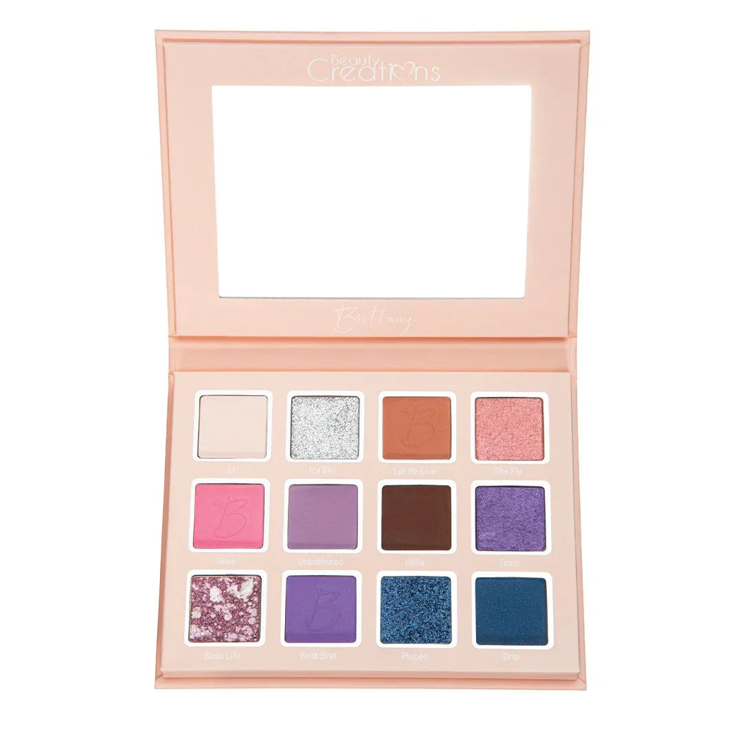 Brittany's Eyeshadow Palette - The Pink Makeup Box