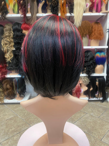 36 RACHEL - 13x4 Free Part Lace Front Wig - 1B/CHERRY - DaizyKat Cosmetics 36 RACHEL - 13x4 Free Part Lace Front Wig - 1B/CHERRY DaizyKat Cosmetics Wigs