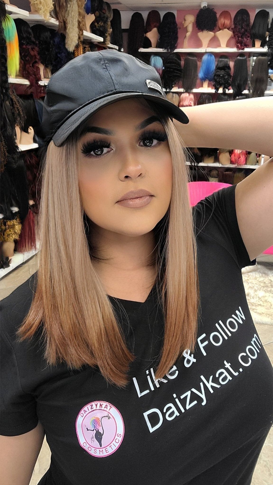 PREORDER - JACKIE  - Middle Part Lace Front Wig - BLD.BRN