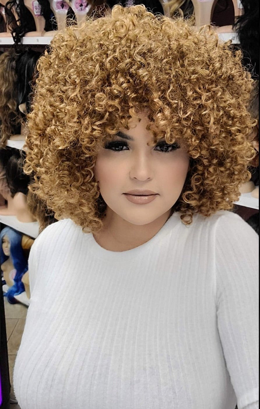 #314 Spice - Short Curly Wig - 27