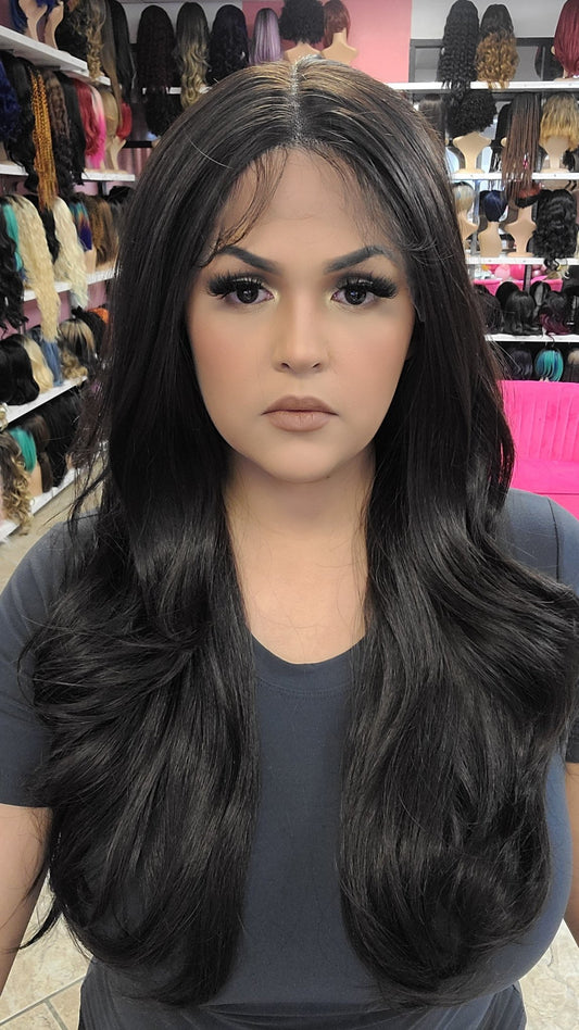 58 Chloe - Middle Part Lace Front Wig - 4 - DaizyKat Cosmetics 58 Chloe - Middle Part Lace Front Wig - 4 DaizyKat Cosmetics Wigs