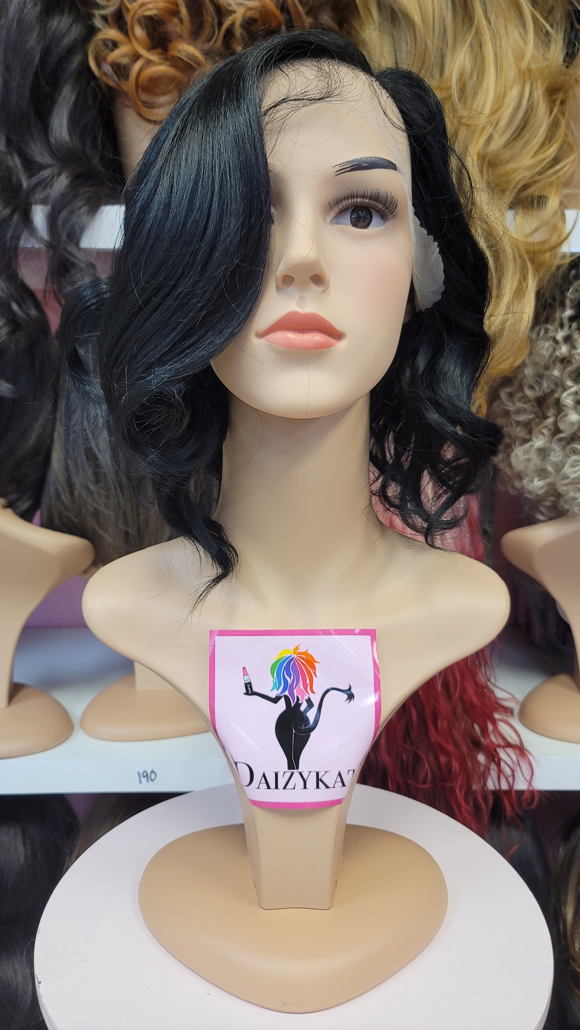 291 Maddy - 13x4 Free Part Lace Front Wig - 1B - DaizyKat Cosmetics 291 Maddy - 13x4 Free Part Lace Front Wig - 1B DaizyKat Cosmetics Wigs