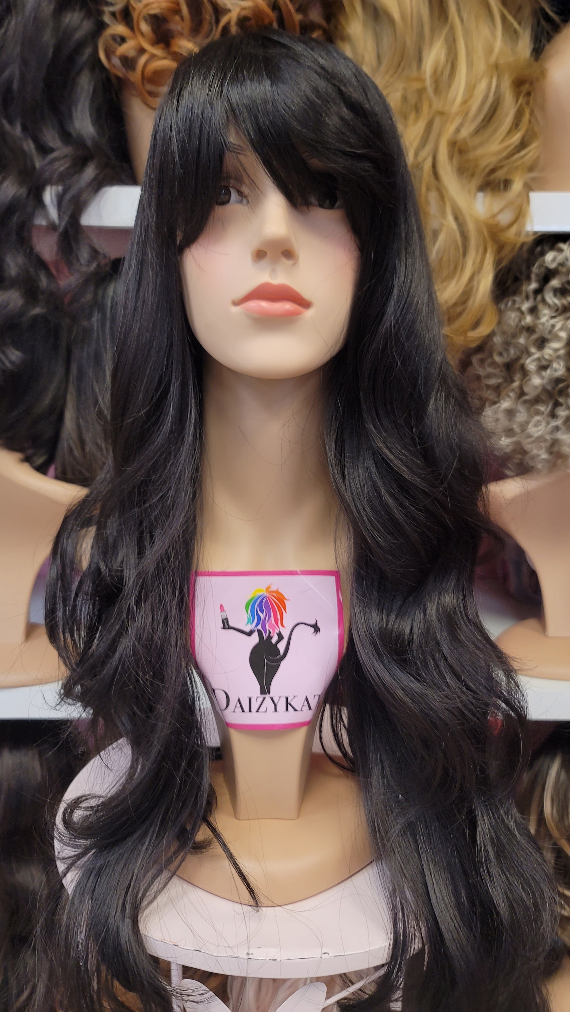 208 Selena - Classy Bangs Wig - 2 - DaizyKat Cosmetics 208 Selena - Classy Bangs Wig - 2 DaizyKat Cosmetics Wigs