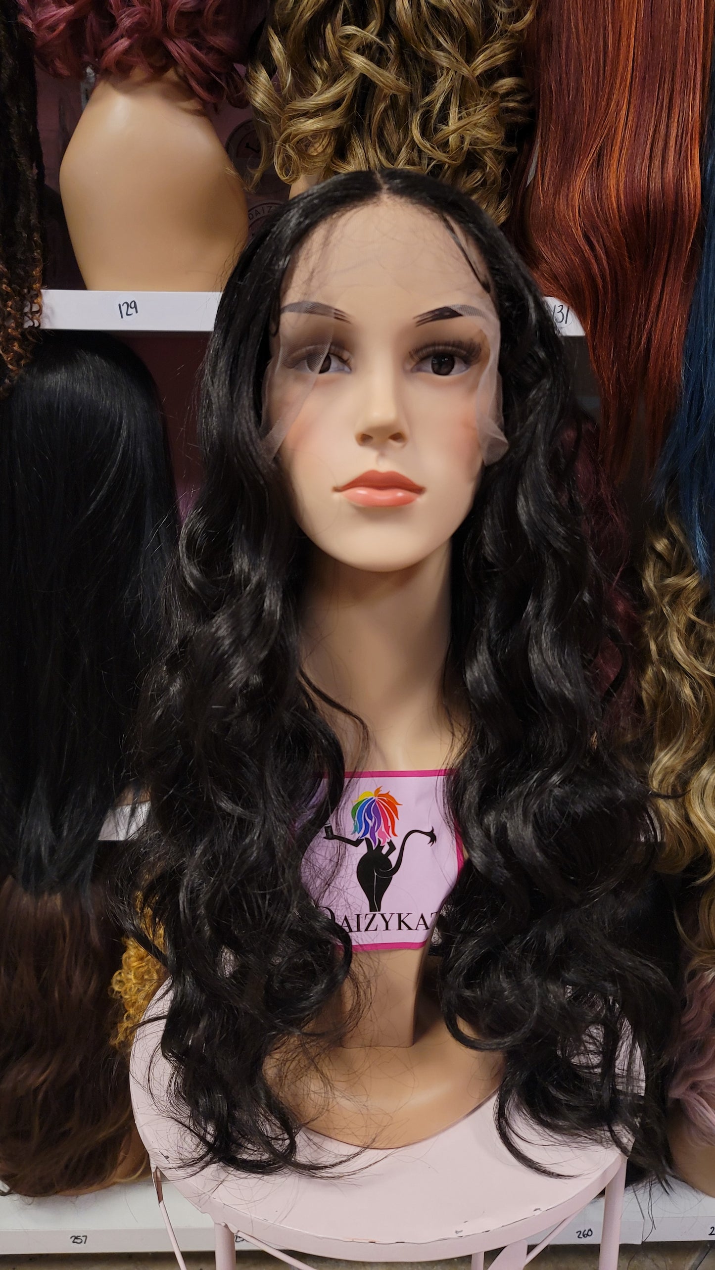 450 Katie - Middle Part Lace Front Wig - 2 - DaizyKat Cosmetics 450 Katie - Middle Part Lace Front Wig - 2 DaizyKat Cosmetics Wigs