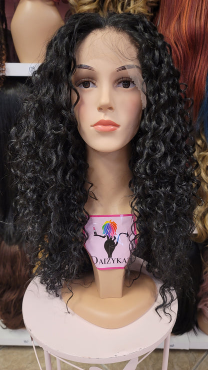486 Ayla - 13x4 Free Part Deep Lace Front Wig - 1B - DaizyKat Cosmetics 486 Ayla - 13x4 Free Part Deep Lace Front Wig - 1B DaizyKat Cosmetics WIGS