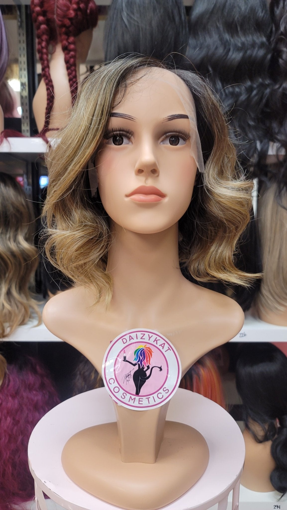 306 Maddy - 13x4 Free Part Lace Front Wig - 613/27 - DaizyKat Cosmetics 306 Maddy - 13x4 Free Part Lace Front Wig - 613/27 DaizyKat Cosmetics Wigs