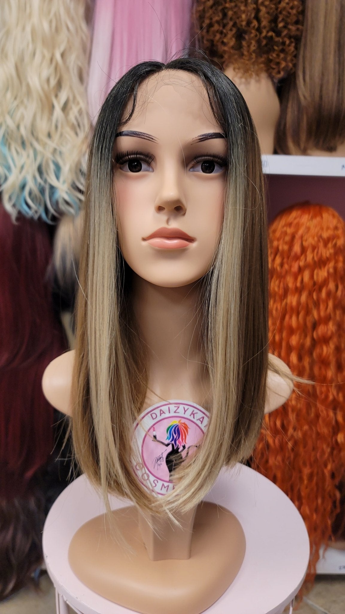 308 JACKIE - Middle Part Lace Front Wig - BLONDE/613 - DaizyKat Cosmetics 308 JACKIE - Middle Part Lace Front Wig - BLONDE/613 DaizyKat Cosmetics Wigs