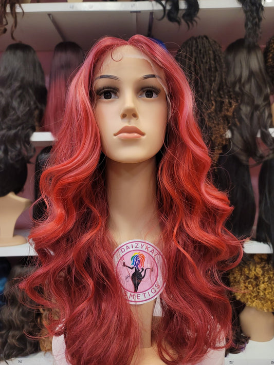 388 Jasmine - Middle Part Lace Front Wig - ROSE - DaizyKat Cosmetics 388 Jasmine - Middle Part Lace Front Wig - ROSE DaizyKat Cosmetics Wigs