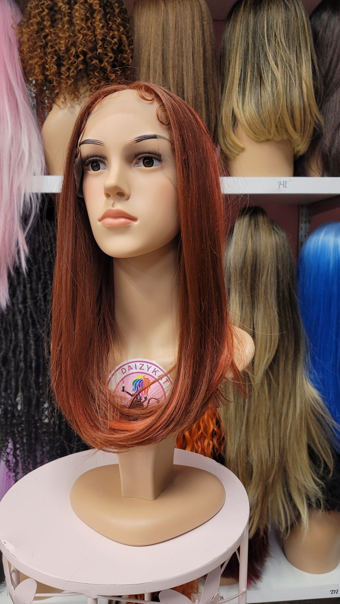 448 JANE - Middle Part Lace Front Wig - STRAWBERRY - DaizyKat Cosmetics 448 JANE - Middle Part Lace Front Wig - STRAWBERRY DaizyKat Cosmetics Wigs