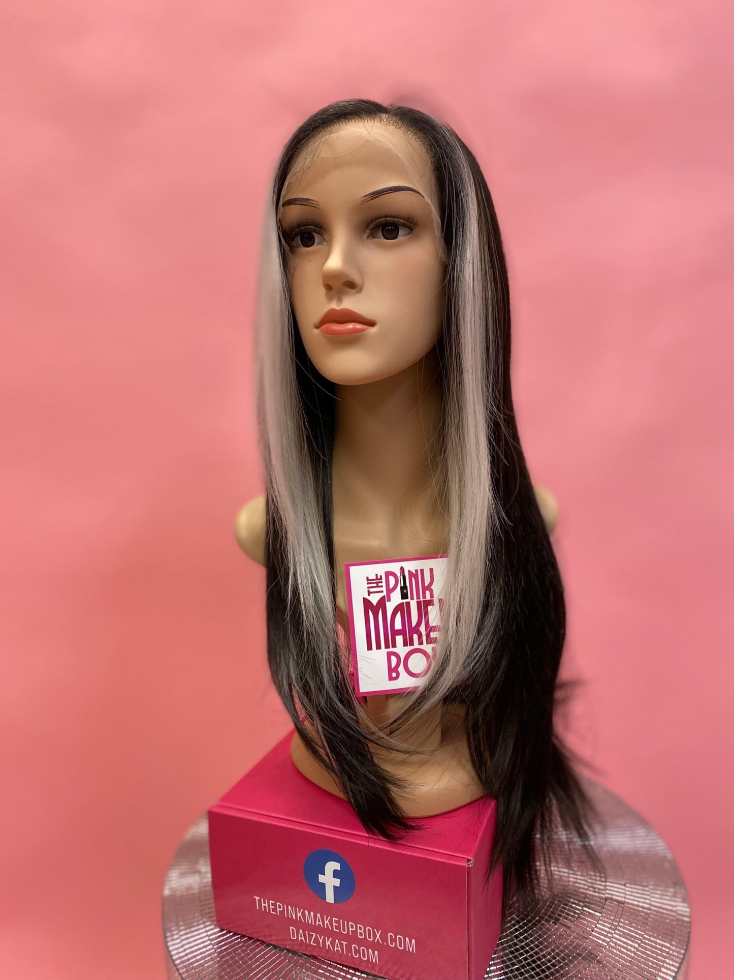 48 Lucy - 13x7 Free Part Lace Front Wig - 1B/613 - DaizyKat Cosmetics 48 Lucy - 13x7 Free Part Lace Front Wig - 1B/613 DaizyKat Cosmetics Wigs