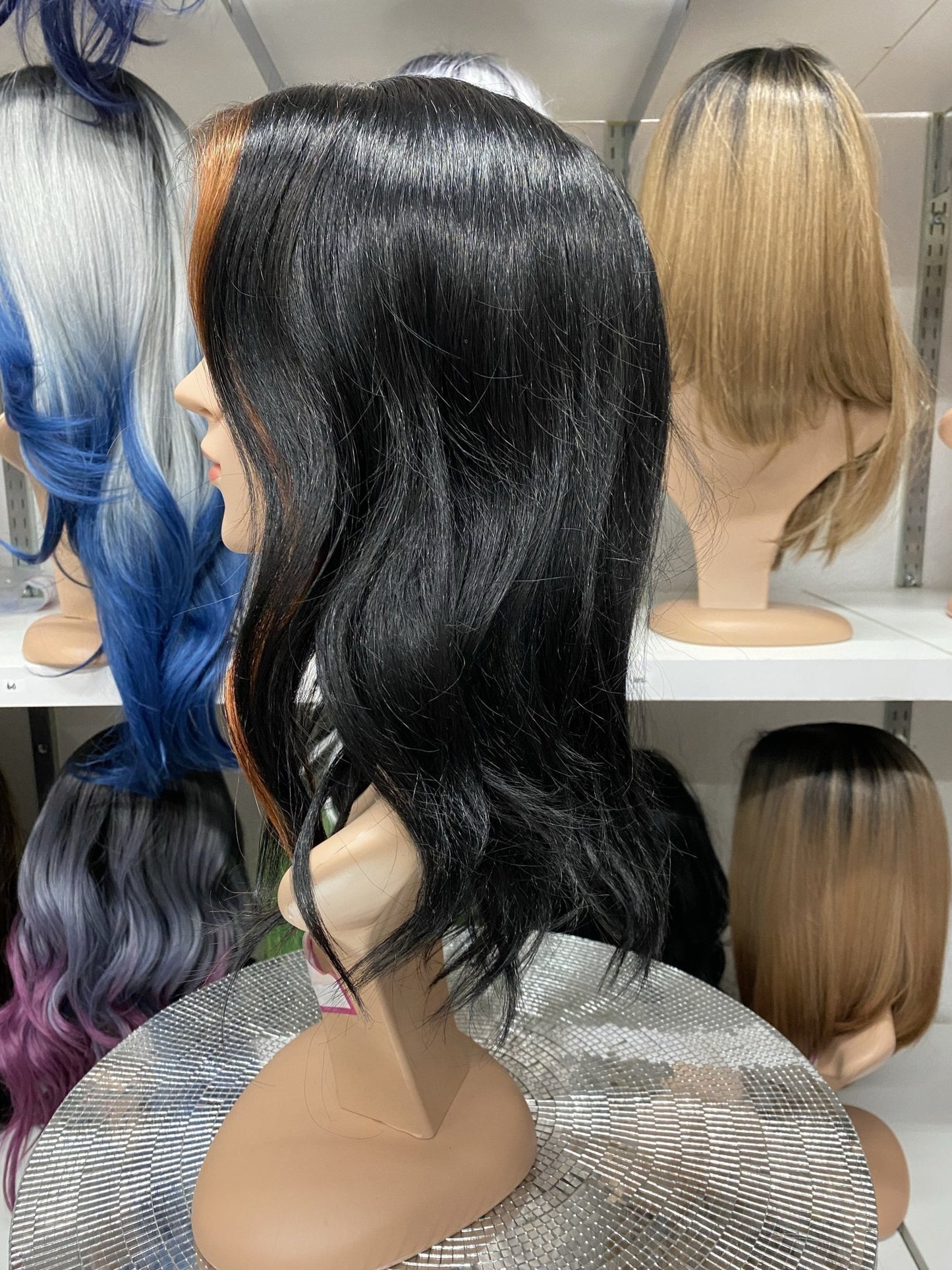 74 Alice - 13x4 Free Part Lace Front Wig - COPPER/1B - DaizyKat Cosmetics 74 Alice - 13x4 Free Part Lace Front Wig - COPPER/1B DaizyKat Cosmetics WIGS