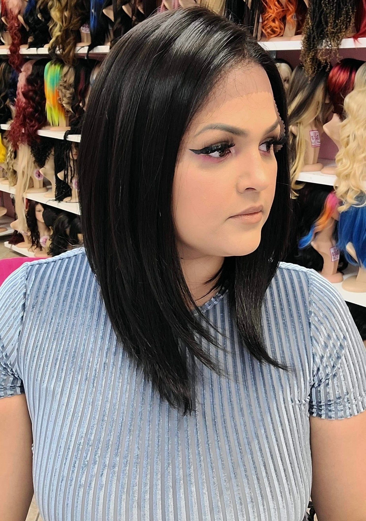 Cora - 13x4 Free Part Lace Front Wig - 2 - DaizyKat Cosmetics Cora - 13x4 Free Part Lace Front Wig - 2 The Pink Makeup Box Wigs
