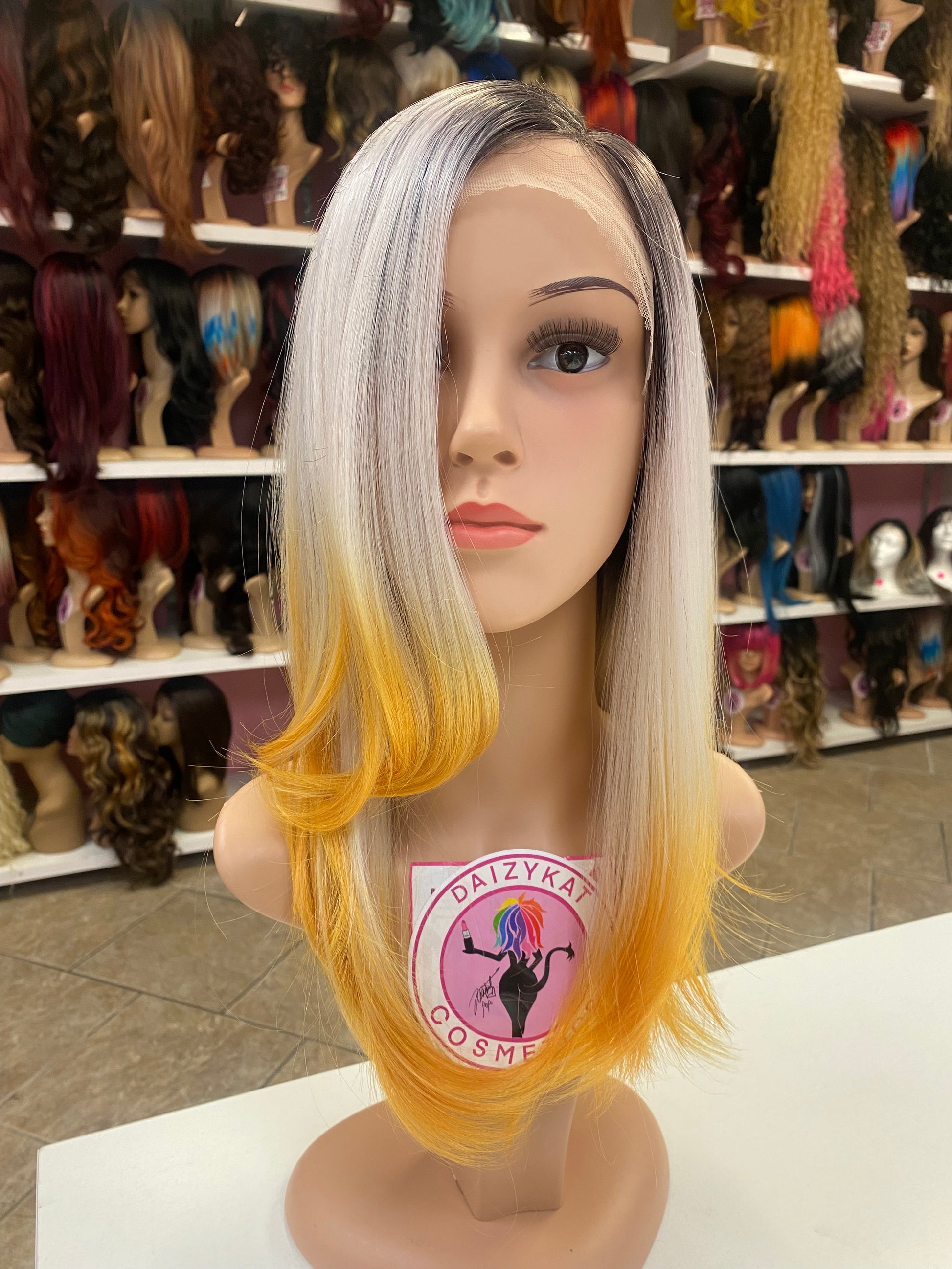 Sadie - Left Part Wig - 4/YELLOW - DaizyKat Cosmetics Sadie - Left Part Wig - 4/YELLOW DaizyKat Cosmetics Wigs