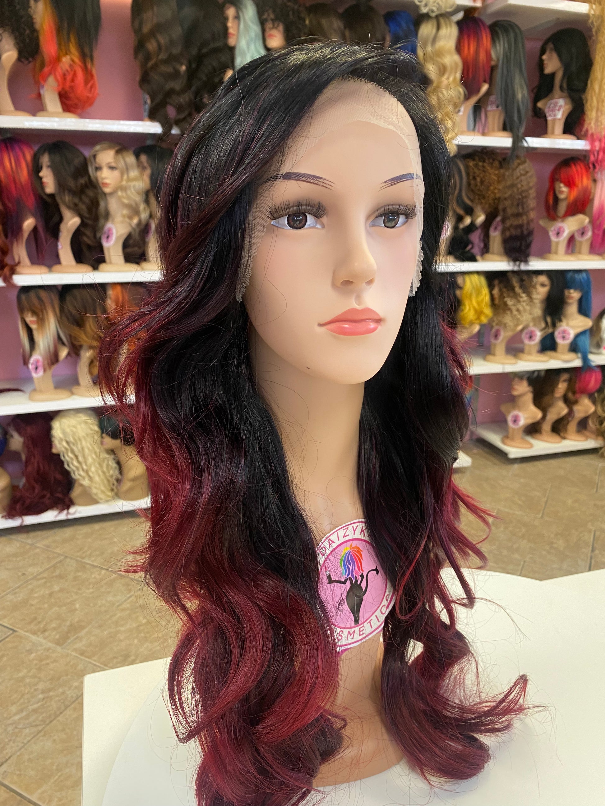 220 Riley - 13x4 Free Part Lace Front Wig - 1B/BUG - DaizyKat Cosmetics 220 Riley - 13x4 Free Part Lace Front Wig - 1B/BUG DaizyKat Cosmetics Wigs