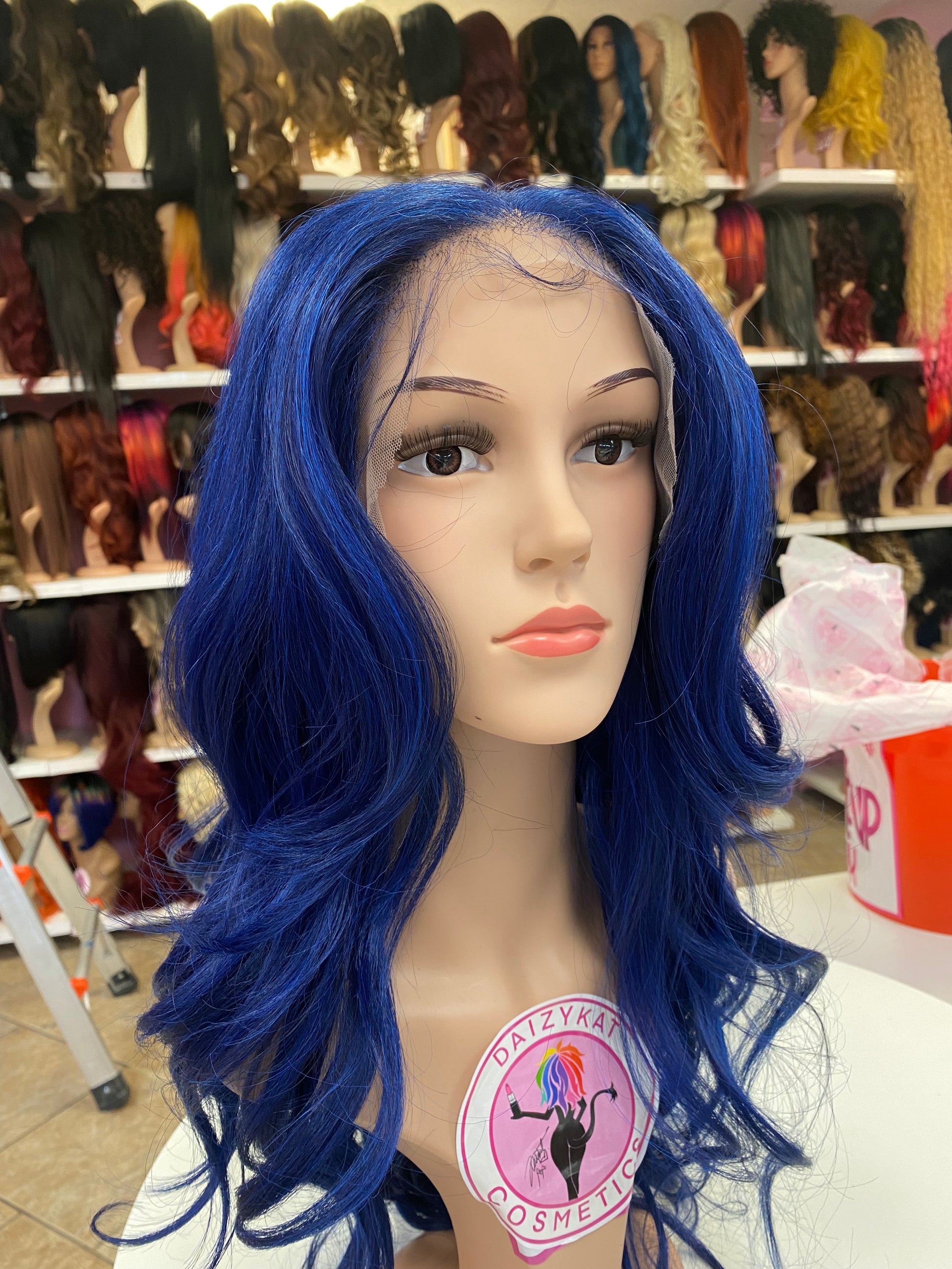 327 Dani - 13x4 Free Part Lace Front Wig - NAVYBLUE - DaizyKat Cosmetics 327 Dani - 13x4 Free Part Lace Front Wig - NAVYBLUE DaizyKat Cosmetics Wigs