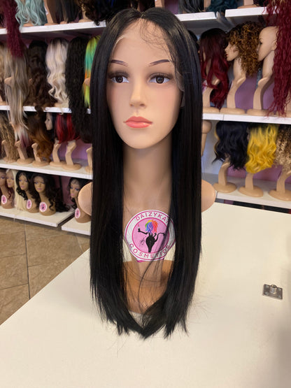194 Nora - Middle Part Lace Front Wig - 1B - DaizyKat Cosmetics 194 Nora - Middle Part Lace Front Wig - 1B DaizyKat Cosmetics Wigs