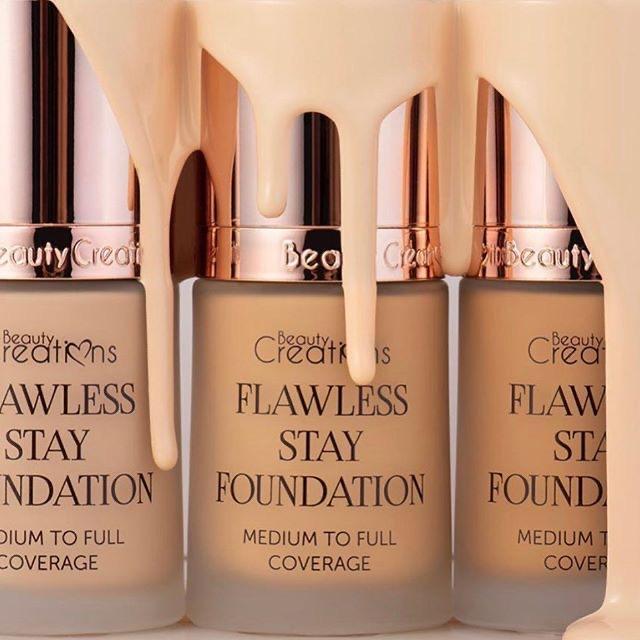 Flawless Stay Foundation - DaizyKat Cosmetics Flawless Stay Foundation Beauty Creations Face