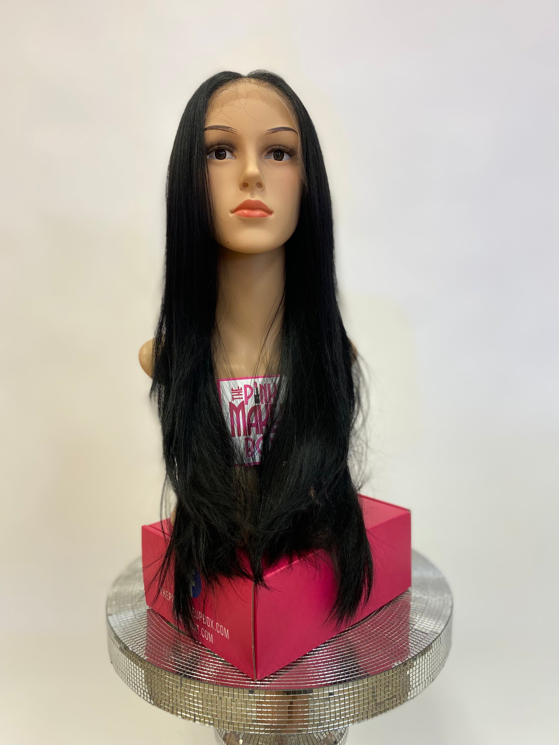 164 Lucy - 13x7 Free Part Lace Front Wig - 1B - DaizyKat Cosmetics 164 Lucy - 13x7 Free Part Lace Front Wig - 1B DaizyKat Cosmetics Wigs