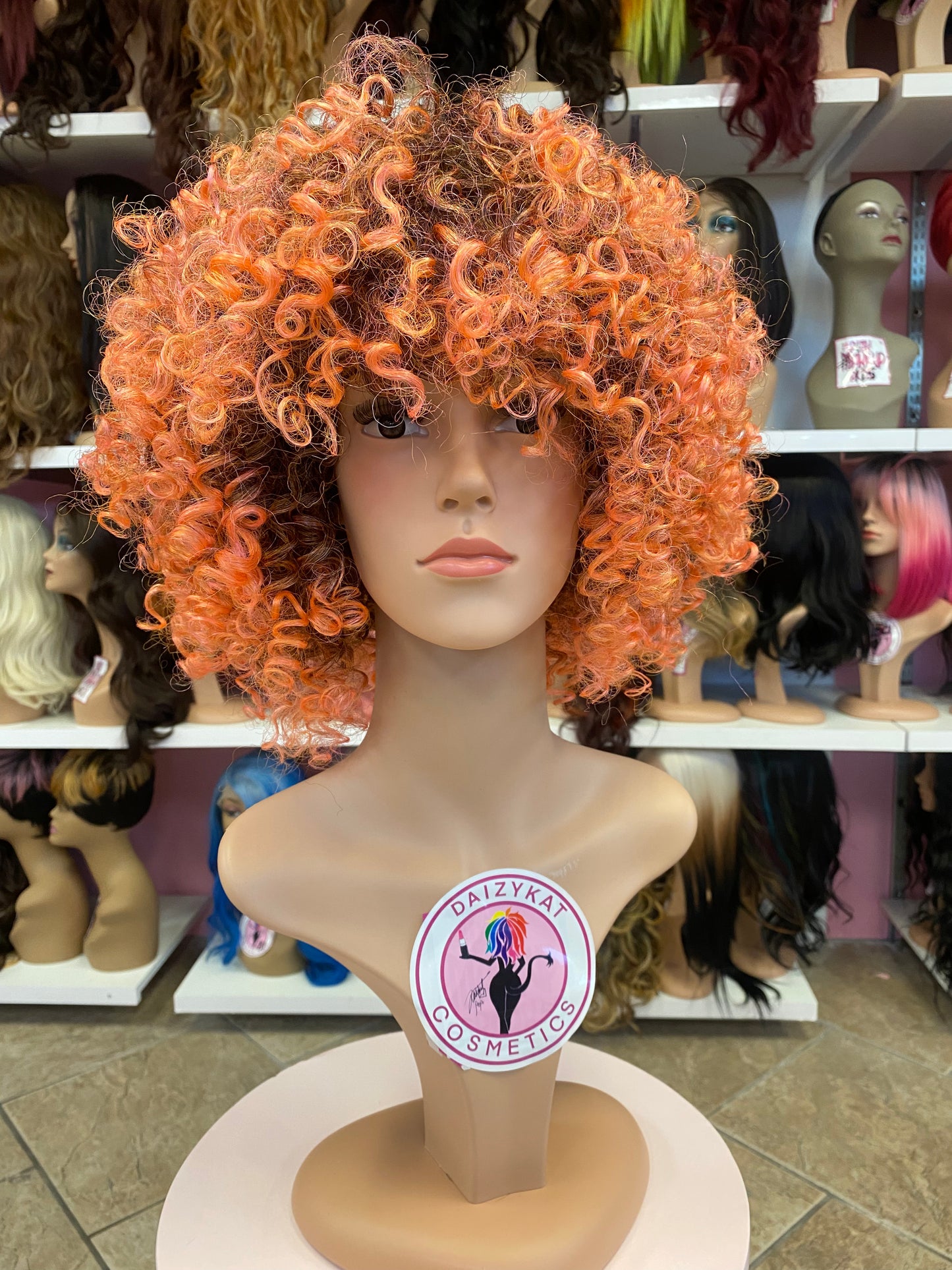 305 Gianna - Short Curly Wig - 4/SOFT.PINK - DaizyKat Cosmetics 305 Gianna - Short Curly Wig - 4/SOFT.PINK DaizyKat Cosmetics Wigs