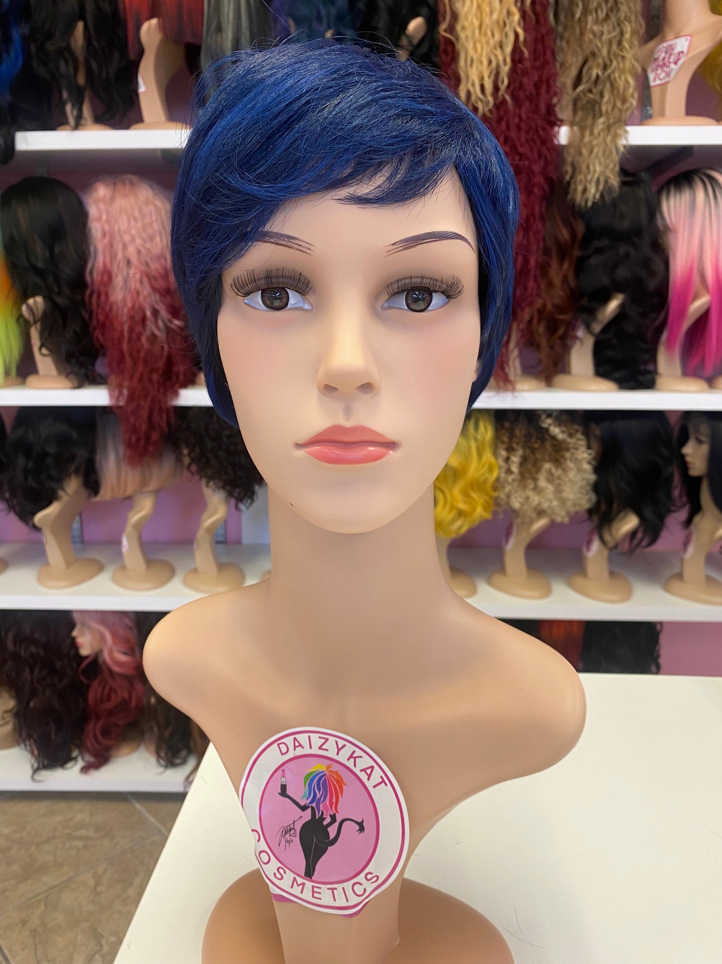 Eva - Boy Pro Cut Wig - SKYBLUE - DaizyKat Cosmetics Eva - Boy Pro Cut Wig - SKYBLUE DaizyKat Cosmetics Wigs