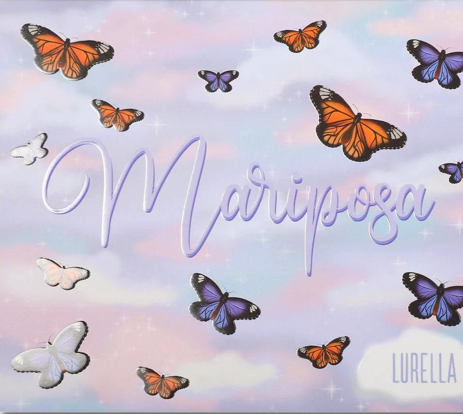 Mariposa - DaizyKat Cosmetics Mariposa Lurella Cosmetics Eyeshadow Palette