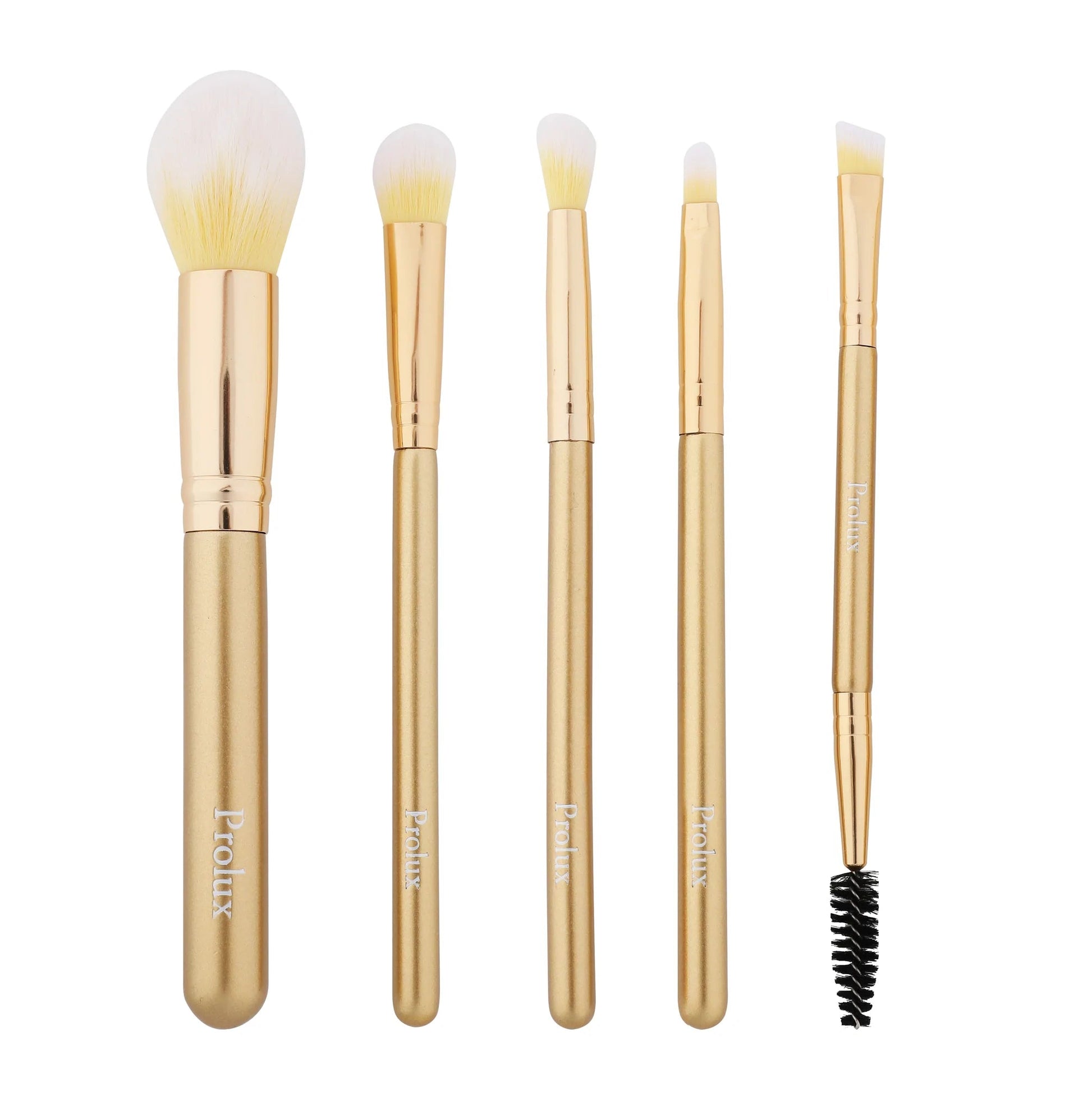 Prolux Gold Deluxe Brush Set - DaizyKat Cosmetics Prolux Gold Deluxe Brush Set Prolux