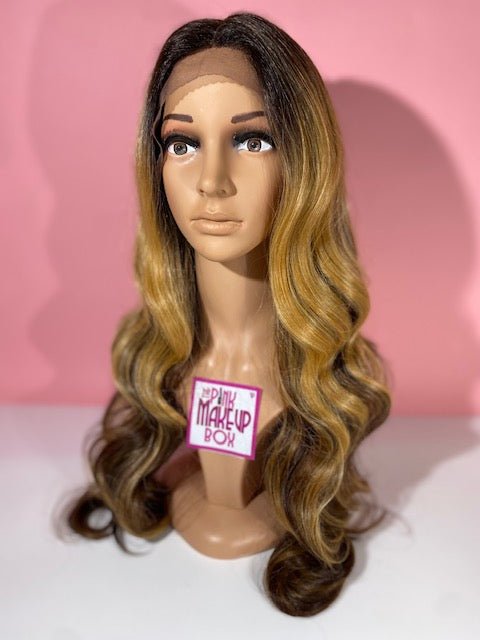 Rose - Middle Part Lace Front Long Wig - 4/HONEY - DaizyKat Cosmetics