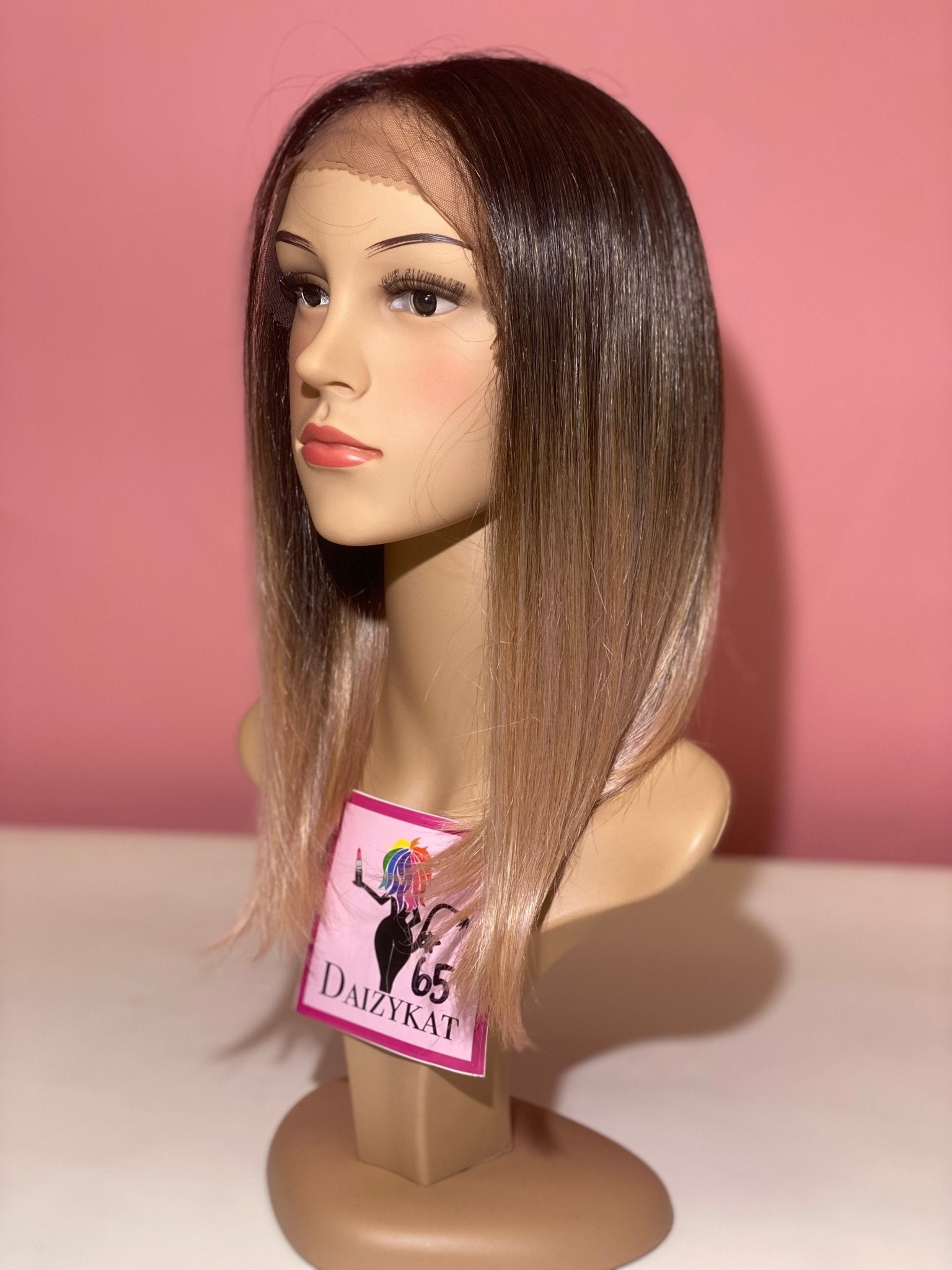 Sheri - 13x7 Free Part Lace Front Wig - SOFT PINK - DaizyKat Cosmetics